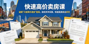 快速高价卖房课，破解“只能降价速卖”困局，助你步步实操，快速卖房卖出好价（更新2026）-21资源库