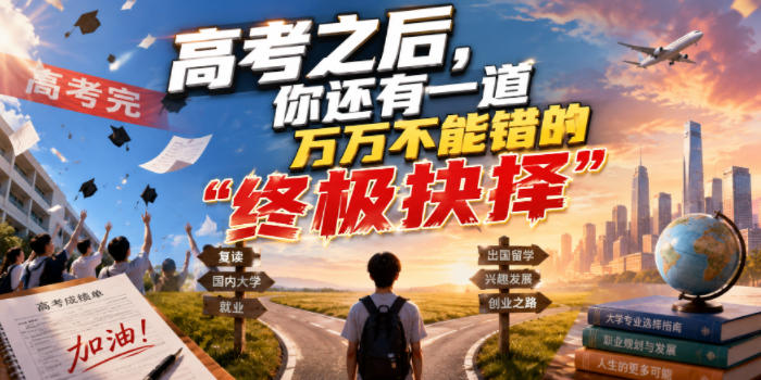 付费文章：高考之后，你还有一道万万不能错的“终极抉择”-21资源库
