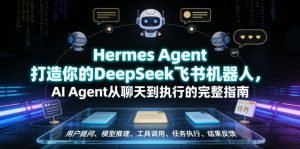 Hermes Agent打造你的DeepSeek飞书机器人，AI Agent从聊天到执行的完整指南-21资源库