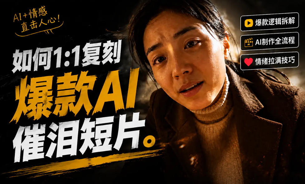 豆包+Gemini生成真人AI短剧-拆解复刻百万爆款第一人称短片，一站式讲透爆款复刻全流程-21资源库