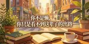 付费文章：你不是懒，你只是看不到这辈子的出路-21资源库
