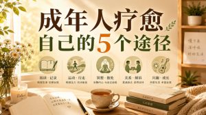 付费文章：成年人疗愈自己的5个途径-21资源库