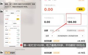 【大羊毛】几分钟30-40r，【流量体联盟】，可以矩阵，操作无脑简单-21资源库