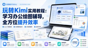 玩转Kimi实用教程：学习办公绘图辅导，全方位提升效率-21资源库