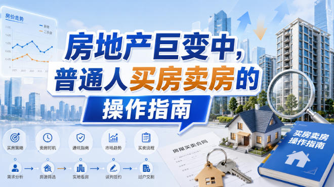 付费文章：房地产巨变中，普通人买房卖房的操作指南【上篇+下篇】-21资源库