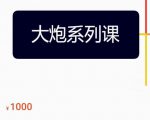 大炮拼多多运营系列课，各类​玩法合集，拼多多运营玩法实操-21资源库