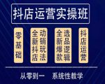 他创传媒·抖音小店系统运营实操课，从零到一系统性教学，抖店日出千单保姆级讲解-21资源库