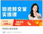 小秋·短视频文案实操课，​从0到1教你做短视频的经验技巧-21资源库