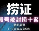 2023年最新抖音八大技术，一证多实名，秒注销，断抖破投流，永久捞证，钱包注销，跳人脸识别，蓝V多实-21资源库