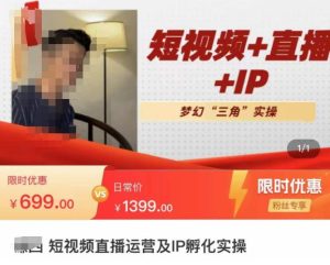 谦四·短视频直播运营及IP孵化实操，80节干货实操分享-21资源库