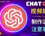 正确使用Chat GPT制作有价值的中文视频脚本,并在YouTube获利-21资源库