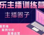 娱乐主播训练营,主播思维培训,直播思维+案例分析+直播运营-21资源库