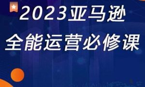 2023亚马逊全能运营必修课，全面认识亚马逊平台+精品化选品+CPC广告的极致打法-21资源库