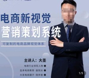 大圣·电商新视觉营销策划系统,可复制的电商品牌视觉识别系统-21资源库