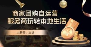 大新哥·商家团购自运营-玩转本地生活-21资源库