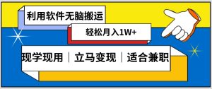 低密度新赛道视频无脑搬一天1000+几分钟一条原创视频零成本零门槛超简单【揭秘】-21资源库