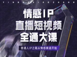 情感IP直播短视频全通大课，普通人IP之路从情感赛道开始-21资源库