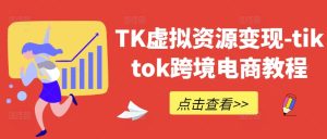 TK虚拟资源变现-tiktok跨境电商教程-21资源库