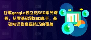 谷歌google独立站SEO系列课程,从零基础到SEO高手,基础知识到高级技巧的覆盖-21资源库