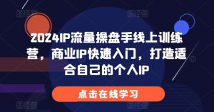2024IP流量操盘手线上训练营，商业IP快速入门，打造适合自己的个人IP-21资源库