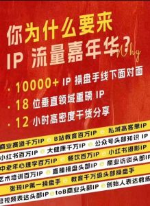 群响IP流量嘉年华,现场视频+IP江湖2024典藏版PPT-21资源库