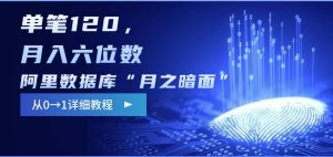 阿里数据库“月之暗面“影评撰写，边追剧边赚钱，单笔120,，月入过W-21资源库