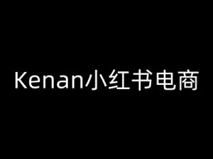 Kenan小红书电商-kenan小红书教程-21资源库