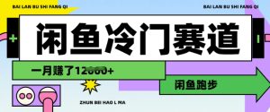 闲鱼冷门赛道，跑步挣钱，有人一个月挣了1.2w-21资源库