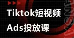 Ads视频投放课，tiktok短视频广告投放课-21资源库