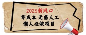 2025新风口,懒人必做项目,浏览器全自动掘金【揭秘】-21资源库