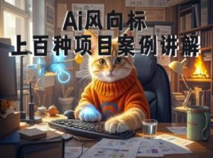 Ai风向标-附100种项目案例玩法-0基础小白到大神ai视频商业应用教学-21资源库
