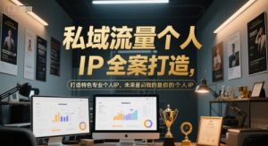 私域流量个人IP全案打造，打造特色专业个人IP，未来最值钱的是你的个人IP-21资源库