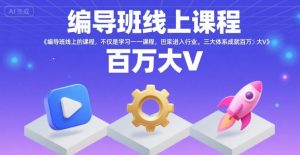 编导班线上课程,不仅是学习一门课程,更是进入一个行业,三大体系成就百万大V-21资源库