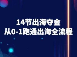 14节出海夺金从0-1跑通出海全流程-跨境电商教程-21资源库