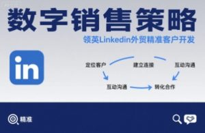 数字销售策略领英LinkedIn外贸精准客户开发-21资源库