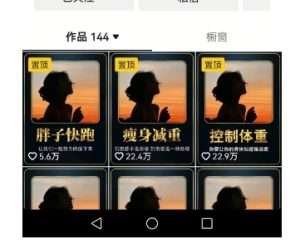 超高变现的短视频减肥细分赛道，减肥账号抖音实战训练营-21资源库