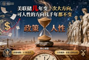 付费文章：美联储几年变一次大方向，可人性的方向几千年都不变-21资源库
