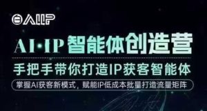 AI·IP智能体创造营,手把手带你打造IP获客智能体,高成交创始人IP课-21资源库