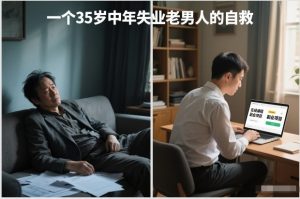 付费文章:一个35岁中年失业老男人的自救-21资源库