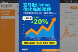 亚马逊Listing优化高阶课程，手把手教你策划高转化率、低跳失率的listing-21资源库