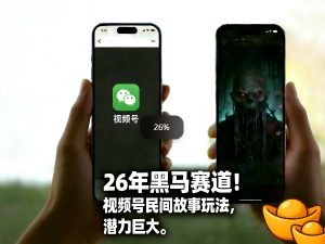 26年黑马赛道，视频号民间故事类玩法，潜力巨大，每日收益超5张-21资源库