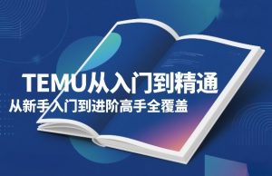 TEMU从入门到精通，从新手入门到进阶高手全覆盖-21资源库