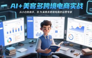 AI+美客多跨境电商实战，从小白到高手，你也可以成为美客多跨境电商的运营专家-21资源库