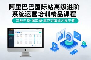 阿里巴巴国际站高级进阶系统运营培训精品课程，实战干货，强实操，真正可落地才是王道-21资源库