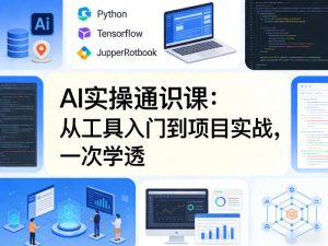 AI实操通识课，从工具入门到项目实战，一次学透-21资源库