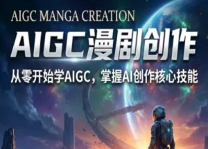 AIGC精品漫剧创作全流程解析，S级漫剧教学，从零开始学AIGC漫剧创作-21资源库