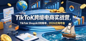 TikToK跨境电商实战营，TikTok Shop从0到爆单，2026出海夺金-21资源库