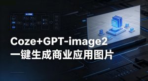 【Coze工作流搭建实操教程】coze+GPT-image2一键生成商业应用图片,全流程保姆级教学-21资源库