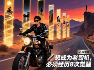 付费文章：想成为老司机，必须经历8次觉醒-21资源库