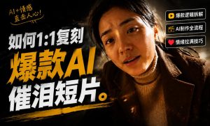 豆包+Gemini生成真人AI短剧-拆解复刻百万爆款第一人称短片，一站式讲透爆款复刻全流程-21资源库